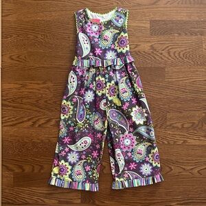 Vibrant Paisley Kids Romper